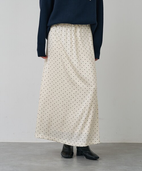 abahouse mavie(アバハウスマヴィ)の「ドットマーメイドスカート(スカート・レディース・ブラック/ホワイト・フリー)」の10枚目の写真