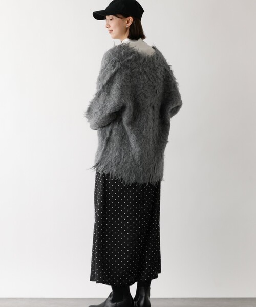 abahouse mavie(アバハウスマヴィ)の「ドットマーメイドスカート(スカート・レディース・ブラック/ホワイト・フリー)」の13枚目の写真