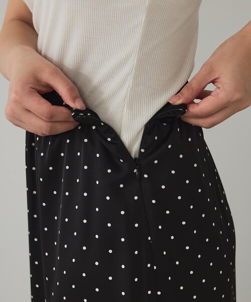 abahouse mavie（アバハウスマヴィ）の「ドットマーメイドスカート（スカート・レディース・ブラック/ホワイト・フリー）」の7枚目の写真