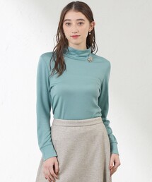 AMACA（アマカ）の「バンデーラ天竺シャーリングカットソー（Tシャツ/カットソー）」