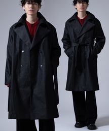 improves（インプローブス）の「ストレッチ デニムライク コート（トレンチコート）」