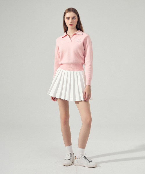 LORDLOAR(ロードロアル)の「シグニチャーカラー長袖ニットD/PINK(ニット/セーター・レディース・その他・LARGE/MEDIUM/SMALL)」の3枚目の写真