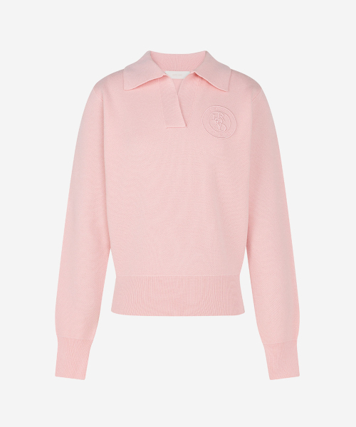 LORDLOAR(ロードロアル)の「シグニチャーカラー長袖ニットD/PINK(ニット/セーター・レディース・その他・LARGE/MEDIUM/SMALL)」の4枚目の写真