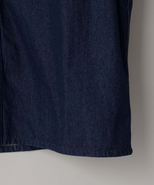 LOWRYS FARM（ローリーズファーム）の「【LFM(U)】DENIM SHIRT【UNISEX】　 643970（シャツ/ブラウス・メンズ・ブラウン/ネイビー・MEDIUM/LARGE）」の7枚目の写真