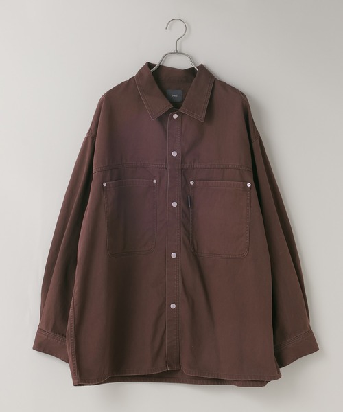 LOWRYS FARM(ローリーズファーム)の「【LFM(U)】DENIM SHIRT【UNISEX】 643970(シャツ/ブラウス・メンズ・ブラウン/ネイビー・MEDIUM/LARGE)」の22枚目の写真