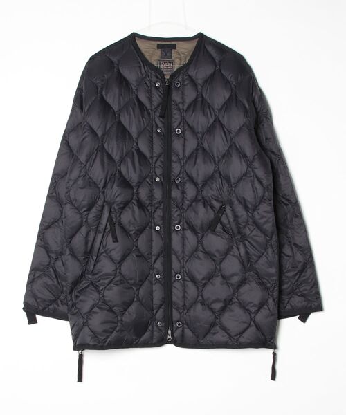 MAISON SPECIAL（メゾンスペシャル）の「《UNISEX》【TAION/タイオン】M65 ライナーWジップ ダウンジャケット【MAISON SPECIAL/メゾンスペシャル】（ダウンジャケット/コート・メンズ・ライトグリーン/ブラック・0/2/1）」の9枚目の写真