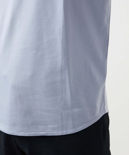 MICHEL KLEIN HOMME   （ミッシェルクランオム）の「クルーネック長袖カットソー（Tシャツ/カットソー・メンズ・ホワイト/ライトブルー/ブラック・MEDIUM/LARGE/X-LARGE）」の8枚目の写真