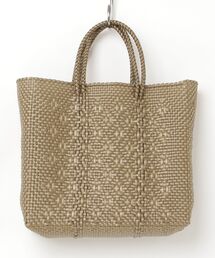 MASSIVE STORE（マッシブストア）の「【Moon Bird/ムーンバード】手編みのメルカドバッグ（M）MBST25-08（かごバッグ）」