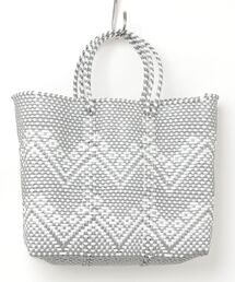 MASSIVE STORE（マッシブストア）の「【Moon Bird/ムーンバード】手編みのメルカドバッグ（M）MBST25-08（かごバッグ）」