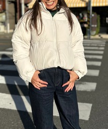 URBAN ISLAND SOCIETY（アーバンアイランドソサエティ）の「【URBAN ISLAND SOCIETY/アーバンアイランドソサエティ】UIS SHORT DOWN JACKET ショートダウンジャケット 防寒 リブ袖（ダウンジャケット/コート）」