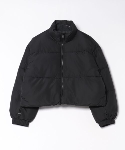 URBAN ISLAND SOCIETY（アーバンアイランドソサエティ）の「【URBAN ISLAND SOCIETY/アーバンアイランドソサエティ】UIS SHORT DOWN JACKET ショートダウンジャケット 防寒 リブ袖（ダウンジャケット/コート・レディース・ホワイト/ブラック/モカ・FREE）」の10枚目の写真