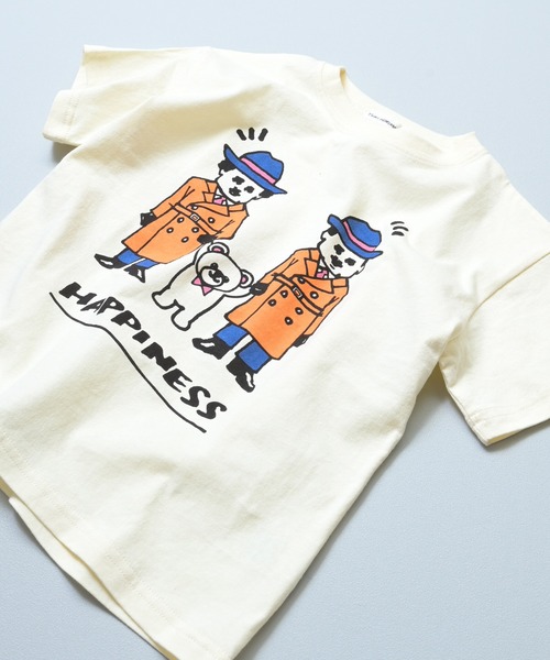 MARKEY'S(マーキーズ)の「【YUKI HORIMOTO】別注 funny Tシャツ(Tシャツ/カットソー・キッズ・ブルー/ピンク/ブラック/オフホワイト・130/120/100/95/90/80/150/140/110)」の8枚目の写真