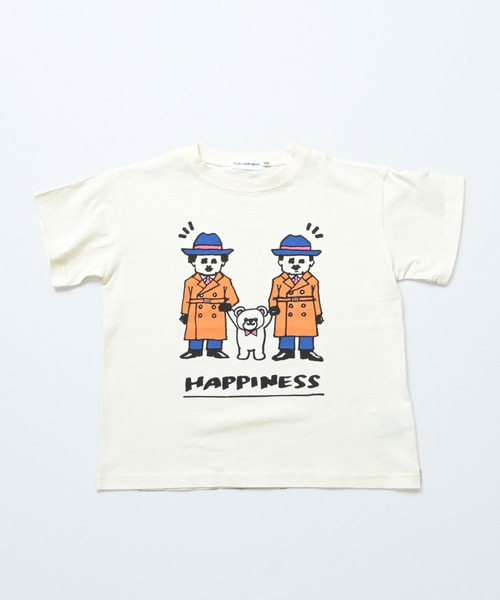 MARKEY'S(マーキーズ)の「【YUKI HORIMOTO】別注 funny Tシャツ(Tシャツ/カットソー・キッズ・ブルー/ピンク/ブラック/オフホワイト・130/120/100/95/90/80/150/140/110)」の9枚目の写真