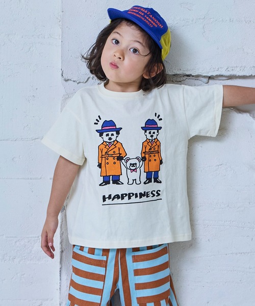 MARKEY'S(マーキーズ)の「【YUKI HORIMOTO】別注 funny Tシャツ(Tシャツ/カットソー・キッズ・ブルー/ピンク/ブラック/オフホワイト・130/120/100/95/90/80/150/140/110)」の10枚目の写真