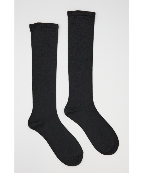 rienda（リエンダ）の「美ラメフィットソックス（ソックス/靴下・レディース・ブラック・FREE）」の4枚目の写真