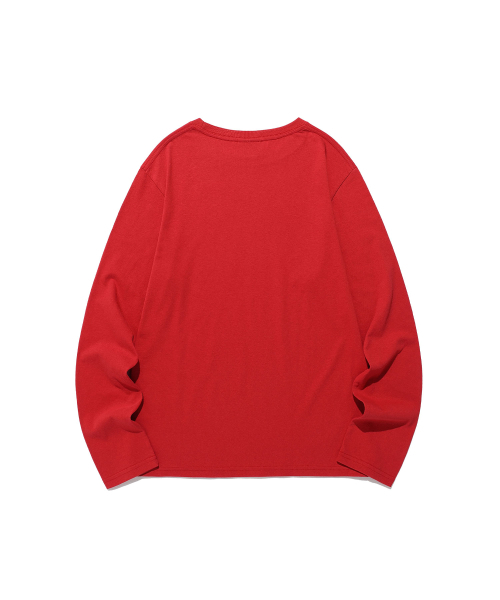 NICE GHOST CLUB（ナイスゴーストクラブ）の「UNICORN CIRCLE SLIM L/S TEE_RED(NG2FSUT552A)（Tシャツ/カットソー・レディース・レッド・S/M/L）」の2枚目の写真
