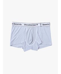 UNCOATED 247（アンコーテッド247）の「メンズクーリングオールメッシュドロースローライズプロスティプロアイスグレー（ボクサーパンツ）」