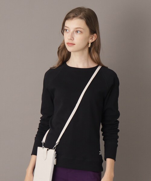 DRESSTERIOR（ドレステリア）の「20／－フライスベーシックプルオーバー（Tシャツ/カットソー・レディース・ブラック/グレー/ホワイト・38/36/34）」の2枚目の写真