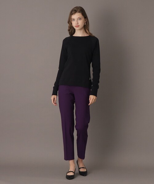 DRESSTERIOR（ドレステリア）の「20／－フライスベーシックプルオーバー（Tシャツ/カットソー・レディース・ブラック/グレー/ホワイト・38/36/34）」の21枚目の写真