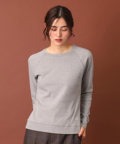 DRESSTERIOR（ドレステリア）の「20／－フライスベーシックプルオーバー（Tシャツ/カットソー・レディース・ブラック/グレー/ホワイト・38/36/34）」の17枚目の写真