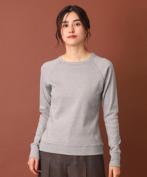 DRESSTERIOR（ドレステリア）の「20／－フライスベーシックプルオーバー（Tシャツ/カットソー・レディース・ブラック/グレー/ホワイト・38/36/34）」の18枚目の写真