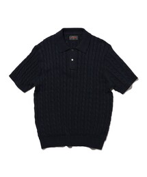 BEAMS PLUS | Knit Polo Cable(ポロシャツ)