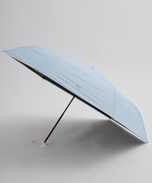 MIZUNO（ミズノ　）の「【WEB限定】遮光100％ 遮熱 晴雨兼用 折りたたみ日傘 軽量 裾パイピング（折りたたみ傘・レディース・ライトグレー/ホワイト/スカイブルー/サックスブルー・FREE）」の14枚目の写真