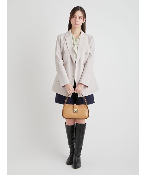 CELFORD（セルフォード）の「【セットアップ対応】ダブルブレストテーラードジャケット（テーラードジャケット・レディース・ライトベージュ/ライトピンク/ダークネイビー・36/38）」の18枚目の写真