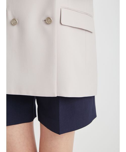 CELFORD（セルフォード）の「【セットアップ対応】ダブルブレストテーラードジャケット（テーラードジャケット・レディース・ライトベージュ/ライトピンク/ダークネイビー・36/38）」の15枚目の写真