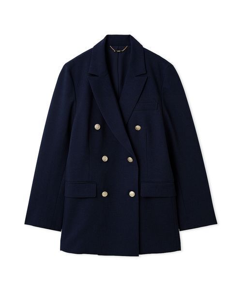 CELFORD（セルフォード）の「【セットアップ対応】ダブルブレストテーラードジャケット（テーラードジャケット・レディース・ライトベージュ/ライトピンク/ダークネイビー・36/38）」の21枚目の写真