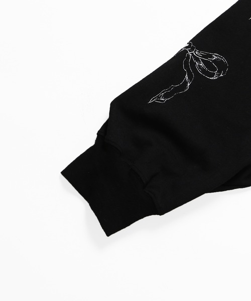 Whinny（ホワイニー）の「Whinny/【2026春新作♪】タイムリープ縛られティー（Tシャツ/カットソー・レディース・ホワイト/サックスブルー/ブラック・FREE）」の14枚目の写真