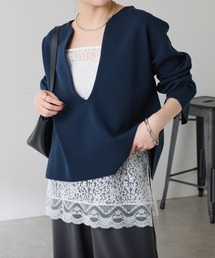 COLLAGE GALLARDAGALANTE | スカラップレースキャミソール(キャミソール)