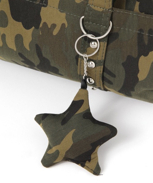 3.3 Field Trip （3.3フィールドトリップ）の「3.3 Field Trip／スターチャームアソートバッグ（ショルダーバッグ・レディース・レオパード/カモフラージュ・FREE）」の7枚目の写真