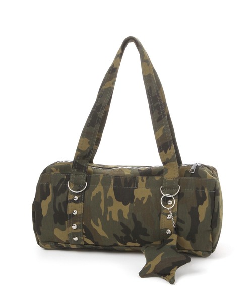 3.3 Field Trip （3.3フィールドトリップ）の「3.3 Field Trip／スターチャームアソートバッグ（ショルダーバッグ・レディース・レオパード/カモフラージュ・FREE）」の9枚目の写真