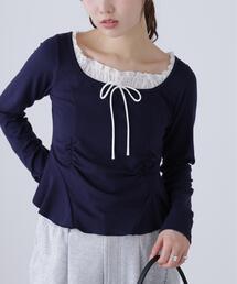 FREE'S MART | ◆レイヤード風ペプラムカットソー(Tシャツ/カットソー)