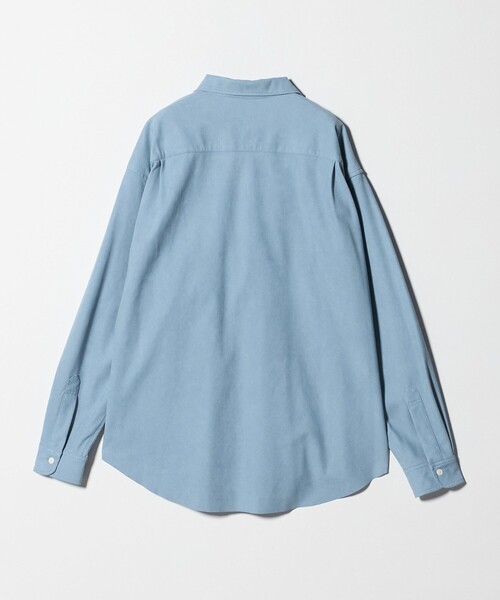 California General Store(California General Store)の「<CGS.>スエードライク オープンカラーシャツ(シャツ/ブラウス・メンズ・ライトブルー・L/S/M)」の2枚目の写真