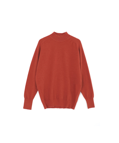 VASCARA(バスカラ)の「More Half-neck Knitwear (10colors)(ニット/セーター・レディース・ブラウン/Brick/ライトグレー/マスタード/パープル/ブラック/ブルー/ライトブラウン/カーキ/アイボリー・FREE)」の10枚目の写真