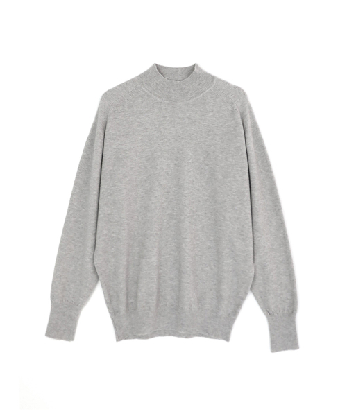VASCARA(バスカラ)の「More Half-neck Knitwear (10colors)(ニット/セーター・レディース・ブラウン/Brick/ライトグレー/マスタード/パープル/ブラック/ブルー/ライトブラウン/カーキ/アイボリー・FREE)」の14枚目の写真