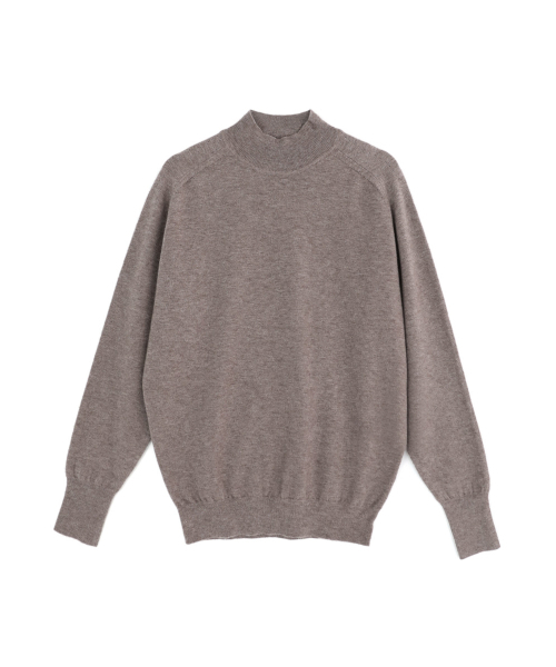VASCARA(バスカラ)の「More Half-neck Knitwear (10colors)(ニット/セーター・レディース・ブラウン/Brick/ライトグレー/マスタード/パープル/ブラック/ブルー/ライトブラウン/カーキ/アイボリー・FREE)」の17枚目の写真