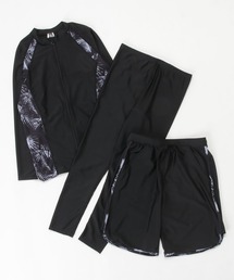 swimwear/肩リボンワンショルダー/3点セット（水着）｜one after