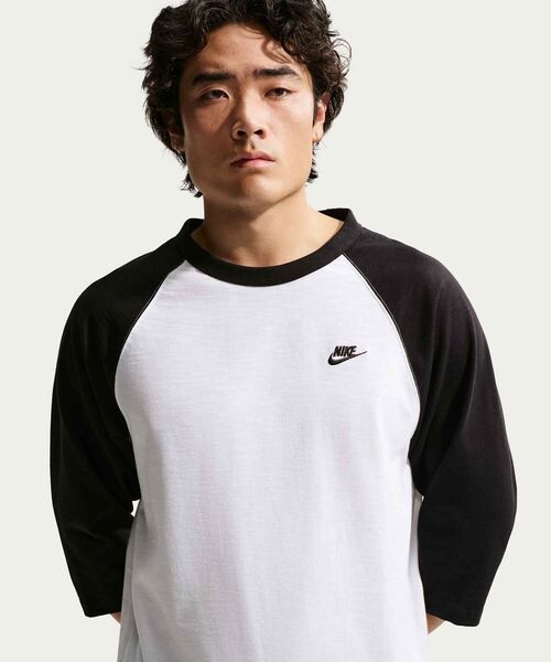 ナイキ スポーツウェア クラブ メンズ 3/4スリーブ ラグラン トップ