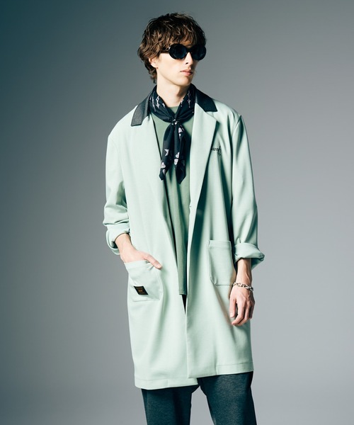 glamb(グラム)の「Chesterfield Shirt / チェスターフィールドシャツ(シャツ/ブラウス・メンズ・グリーン/ブラック・S/M/L)」の7枚目の写真