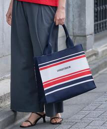 DRESSTERIOR（ドレステリア）の「【otonaMUSE5月号掲載】ボーダーニットラージトート（トートバッグ）」