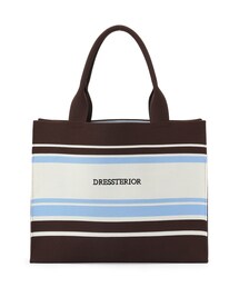 DRESSTERIOR（ドレステリア）の「【otonaMUSE5月号掲載】ボーダーニットラージトート（トートバッグ）」