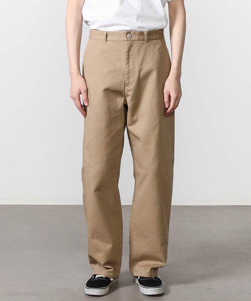ORCIVAL(オーシバル)の「ORCIVAL | コットンドライツイル ワイドカーブパンツ MEN(その他パンツ・メンズ・グレイッシュベージュ/ベージュ・5/4/3)」の9枚目の写真