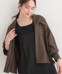 SHOO・LA・RUE | 【洗濯後シワになりにくい/UV】フラップポケットシャツ(シャツ/ブラウス)