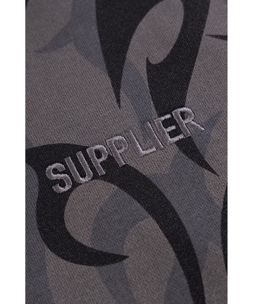 SUPPLIER(サプライヤー)の「ジップフーディ|Tribal Camo Zip Hoodie|SUPPLIER(パーカー・メンズ・ブラック・MEDIUM/SMALL/X-LARGE/LARGE)」の3枚目の写真