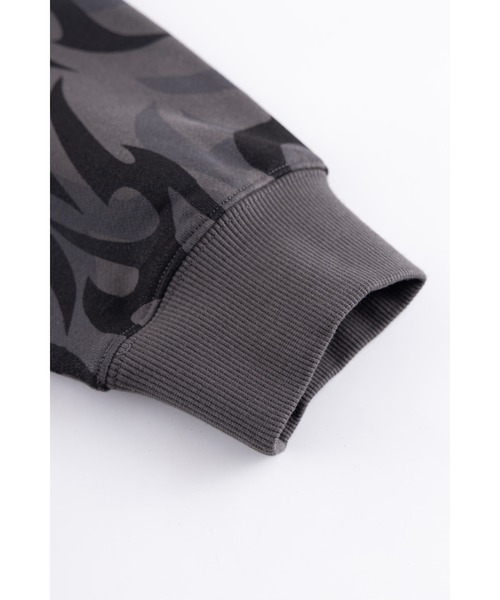 SUPPLIER(サプライヤー)の「ジップフーディ|Tribal Camo Zip Hoodie|SUPPLIER(パーカー・メンズ・ブラック・MEDIUM/SMALL/X-LARGE/LARGE)」の7枚目の写真