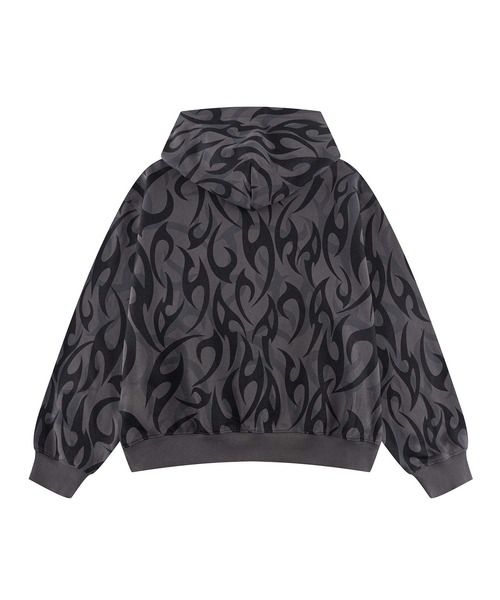 SUPPLIER(サプライヤー)の「ジップフーディ|Tribal Camo Zip Hoodie|SUPPLIER(パーカー・メンズ・ブラック・MEDIUM/SMALL/X-LARGE/LARGE)」の2枚目の写真