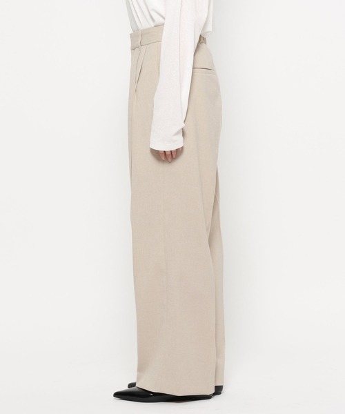 LOWRYS FARM(ローリーズファーム)の「ホップサックワイドパンツ 602808(その他パンツ・レディース・ブラウン/ベージュ/チャコールグレー・LARGE/MEDIUM/SMALL)」の5枚目の写真